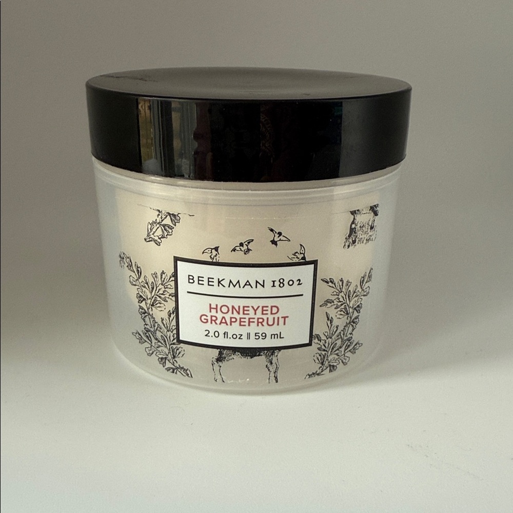 Beekman 1802 Honeyed Grapefruit Cream with Black Lid 2 ounces